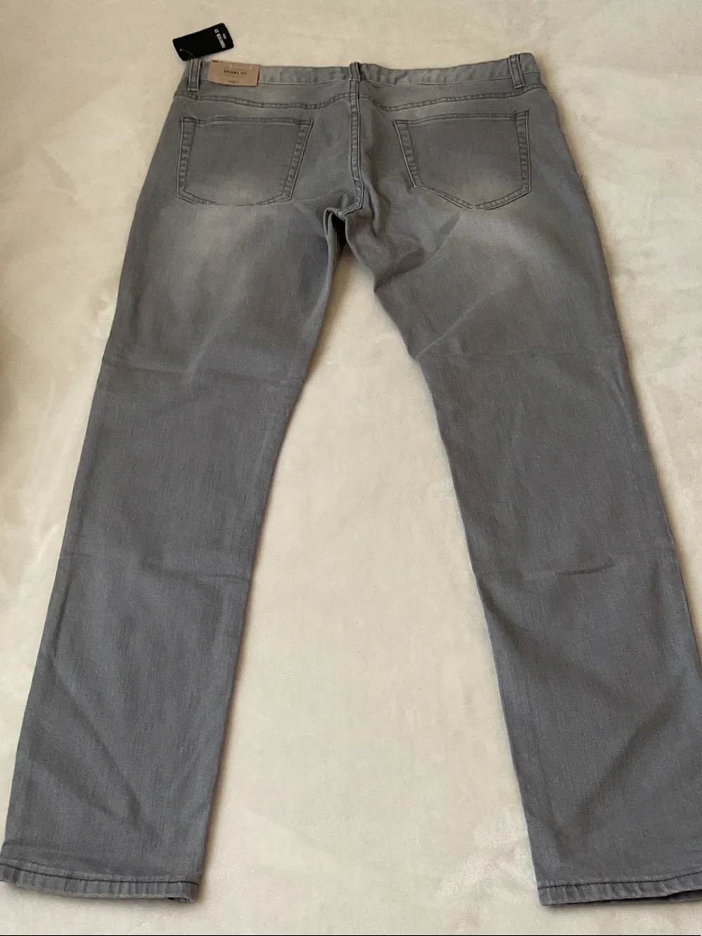 Forever 21 Men's Straight-Leg Jeans in Gray